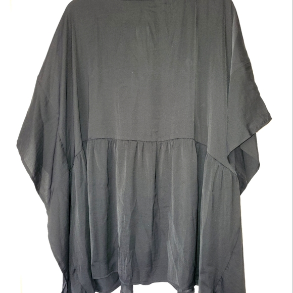 Lane Bryant Black Blouse - Picture 3 of 3